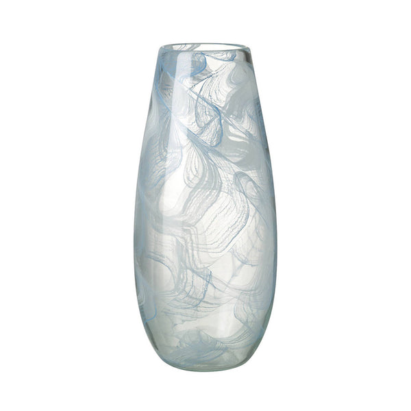 Large Rippling Vale Glass Vase