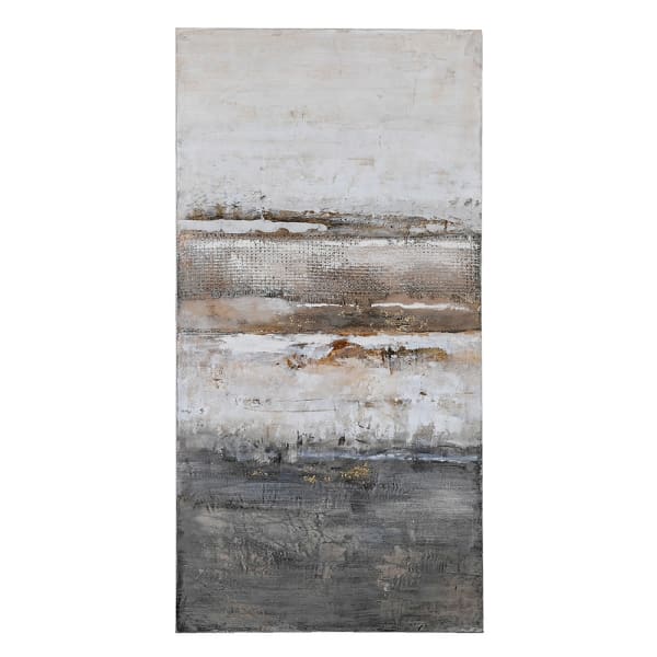 Linear Rough Textured Abstract Wall Art