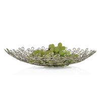 Medium Stainless Steel Wire Shaped Flower Petal Decorative Bowl